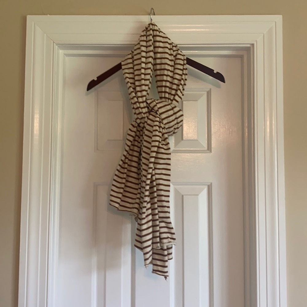 Striped scarf / wrap